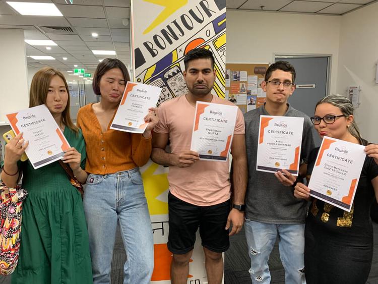 Bayside International English College Melbourneの生徒たち