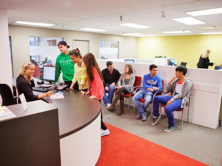 Bayswater Vancouverの受付