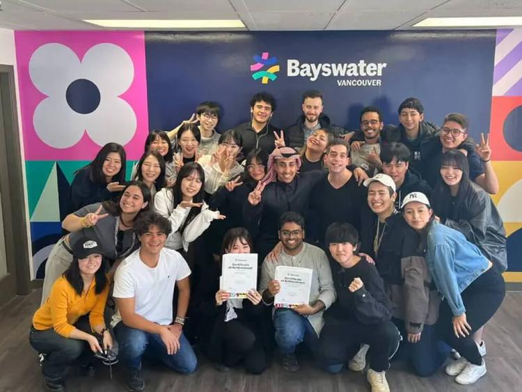 Bayswater Vancouverの生徒たち