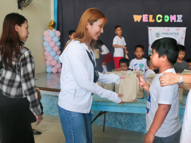 Philinter Academyのボランティア活動