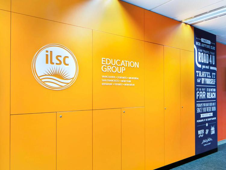 ILSC Sydneyの受付