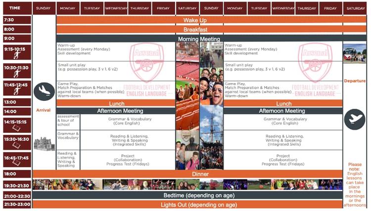 ジュニアサンプルスケジュール|Seaford College