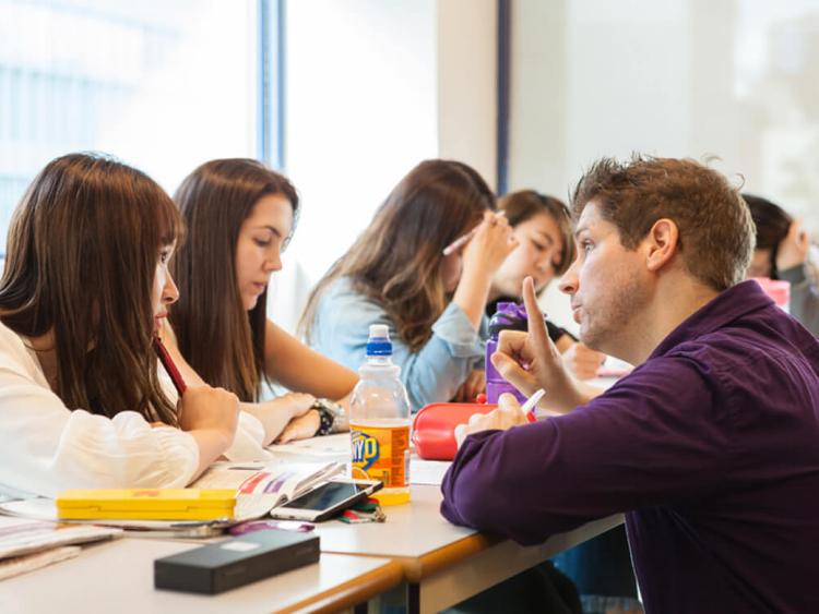 EC Vancouverの授業風景