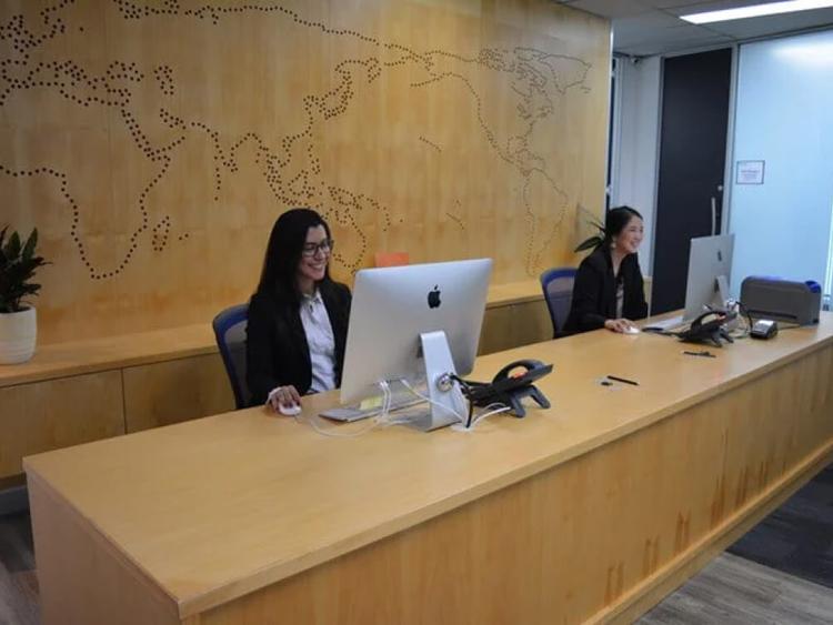 English Unlimited Melbourneの受付