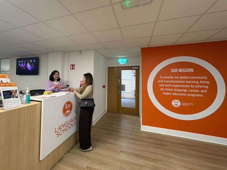 ILSC Dublin｜レセプション