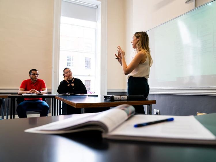 Twin School of English Dublin クラスの様子