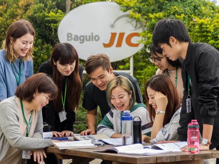 Baguio JICの生徒たち