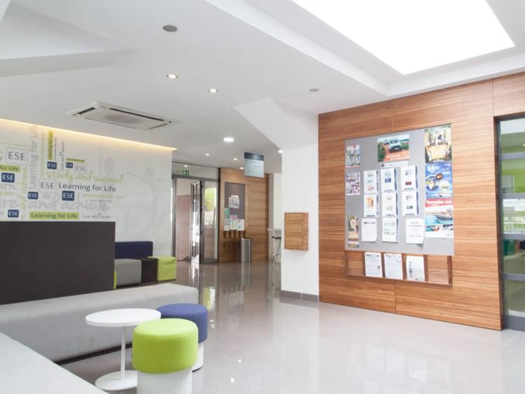 ESE - European School of Englishの共有スペース