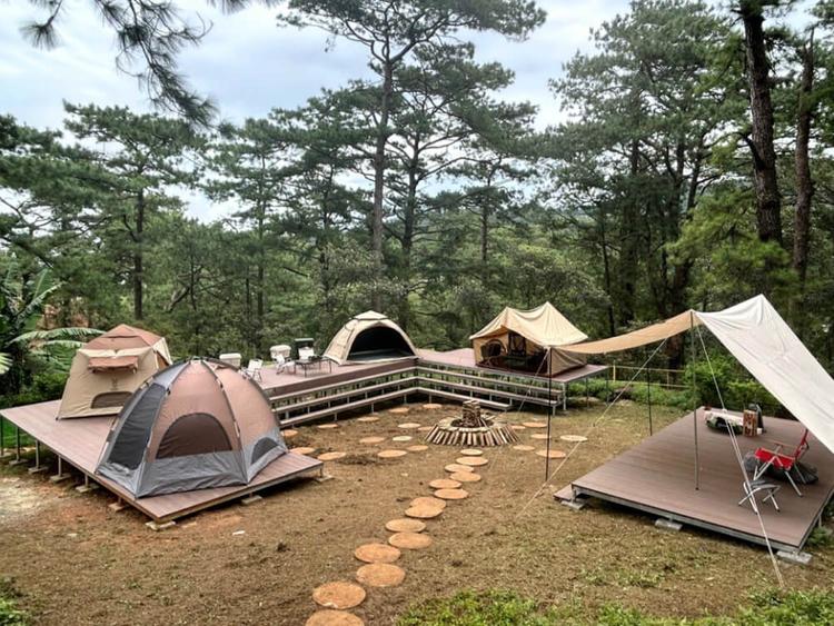 A&J Eco Campusのキャンプエリア