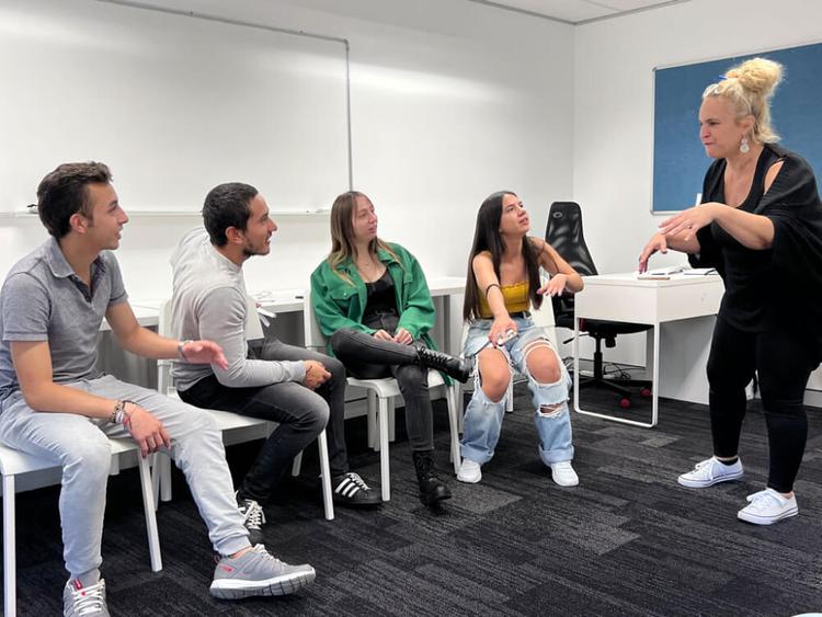 Albright Brisbaneの授業風景