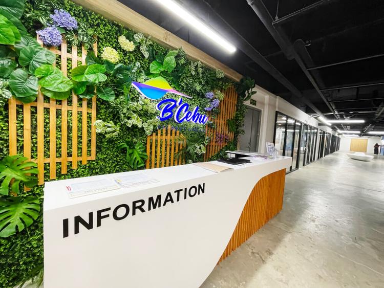 B'Cebuのエントランス