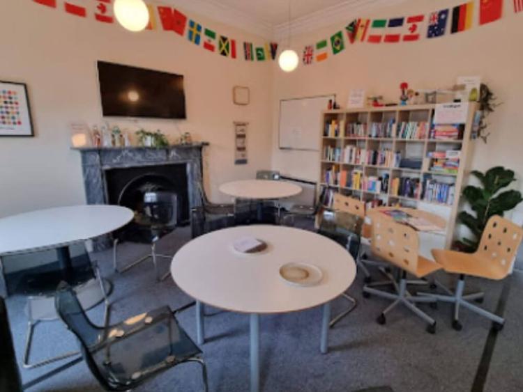 Oxford International Edinburgの共有スペース