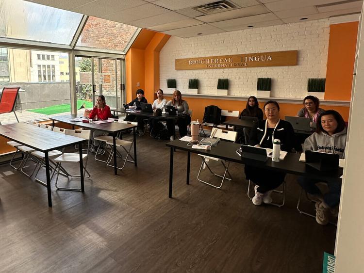 BLI Montrealの授業風景