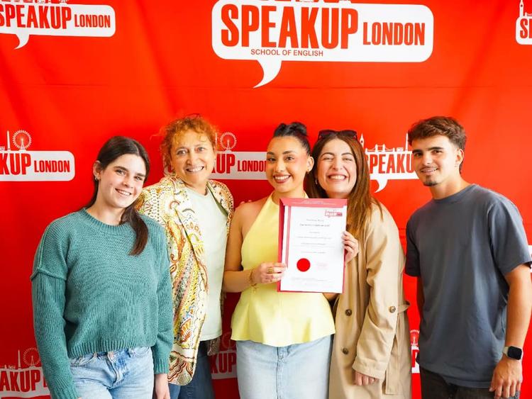 Speak Up London 学生の様子