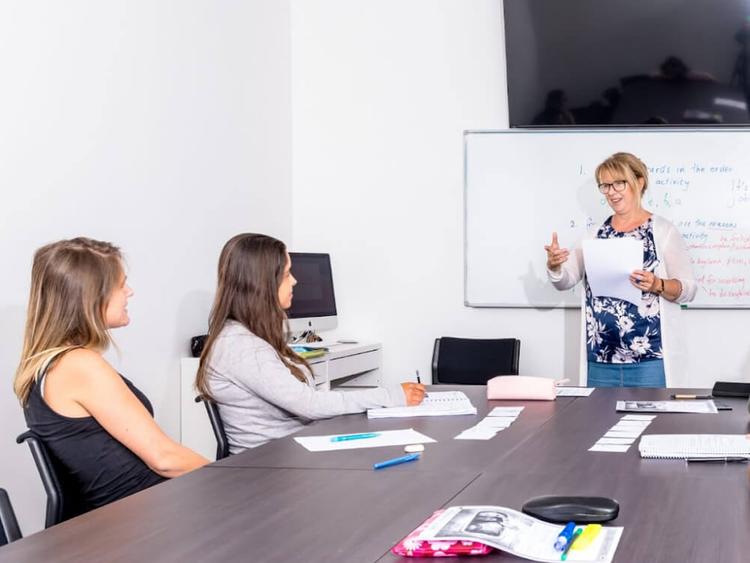 The Language Academy Australia Gold Coastの授業風景