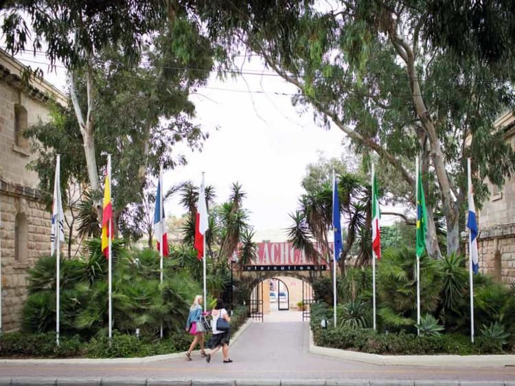 Sprachcaffe Maltaのエントランス