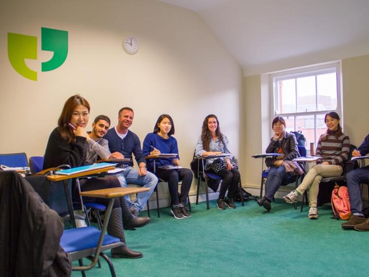 ULearn English School Dublinクラスの様子
