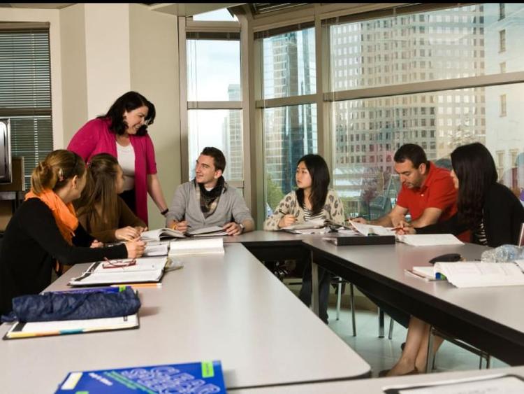 Kaplan International Languages Vancouverの授業風景