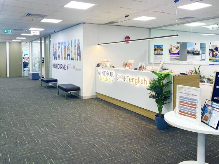 SMART English Melbourneの受付