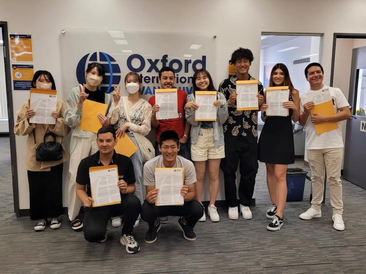 Oxford International Vancouverの生徒たち