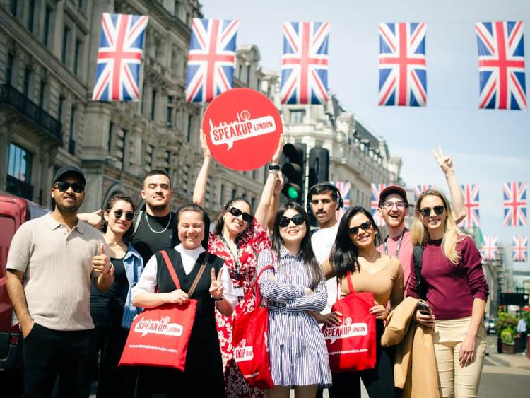 Speak Up London 学生の様子 アクティビティ