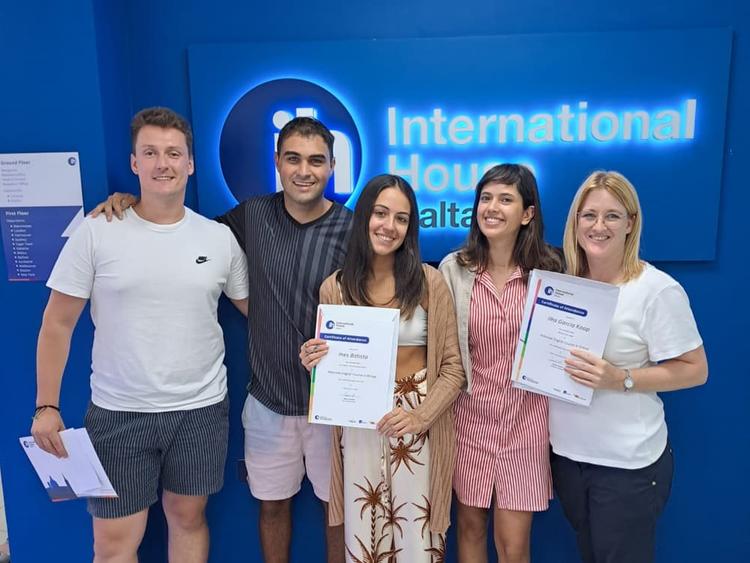 International House Maltaの学生