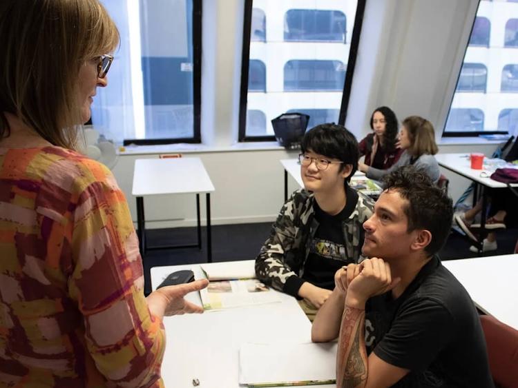 Auckland English Academyの授業風景