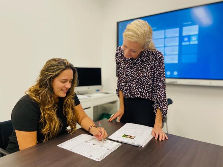 The Language Academy Australia Gold Coastの授業風景