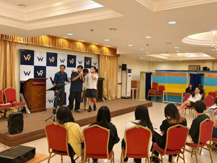 Winning City Campusの生徒たち