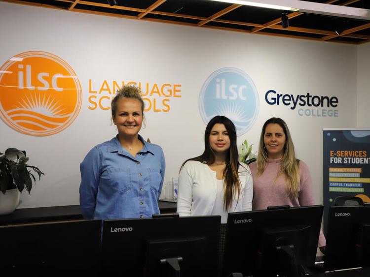 ILSC Adelaideの受付